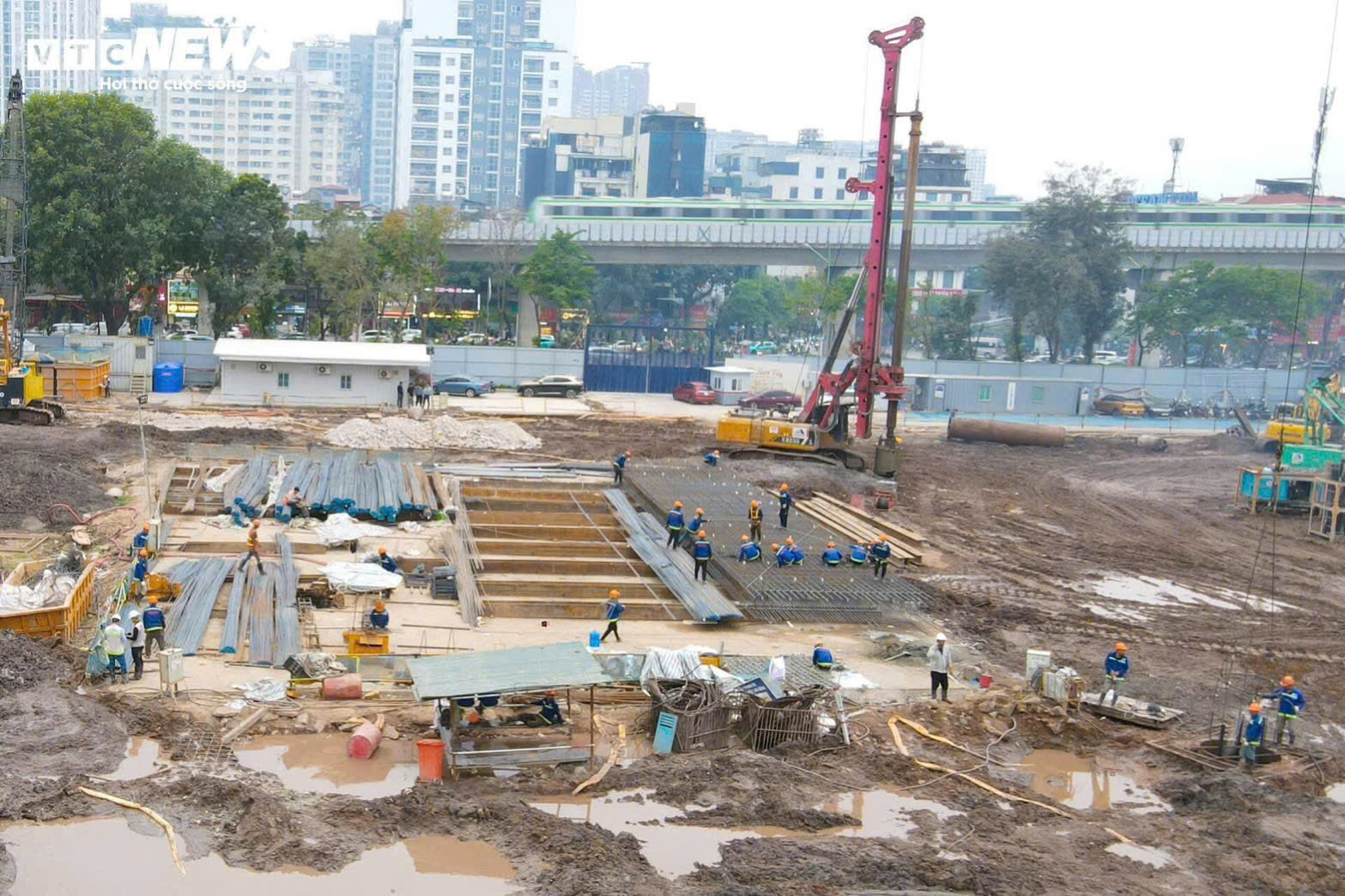 Tiến độ xây dựng mới nhất Lumiere Nguyễn Trãi