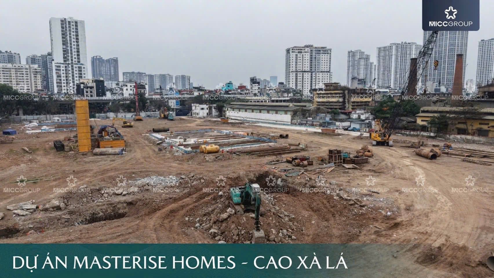 Tiến độ xây dựng mới nhất Lumiere Nguyễn Trãi