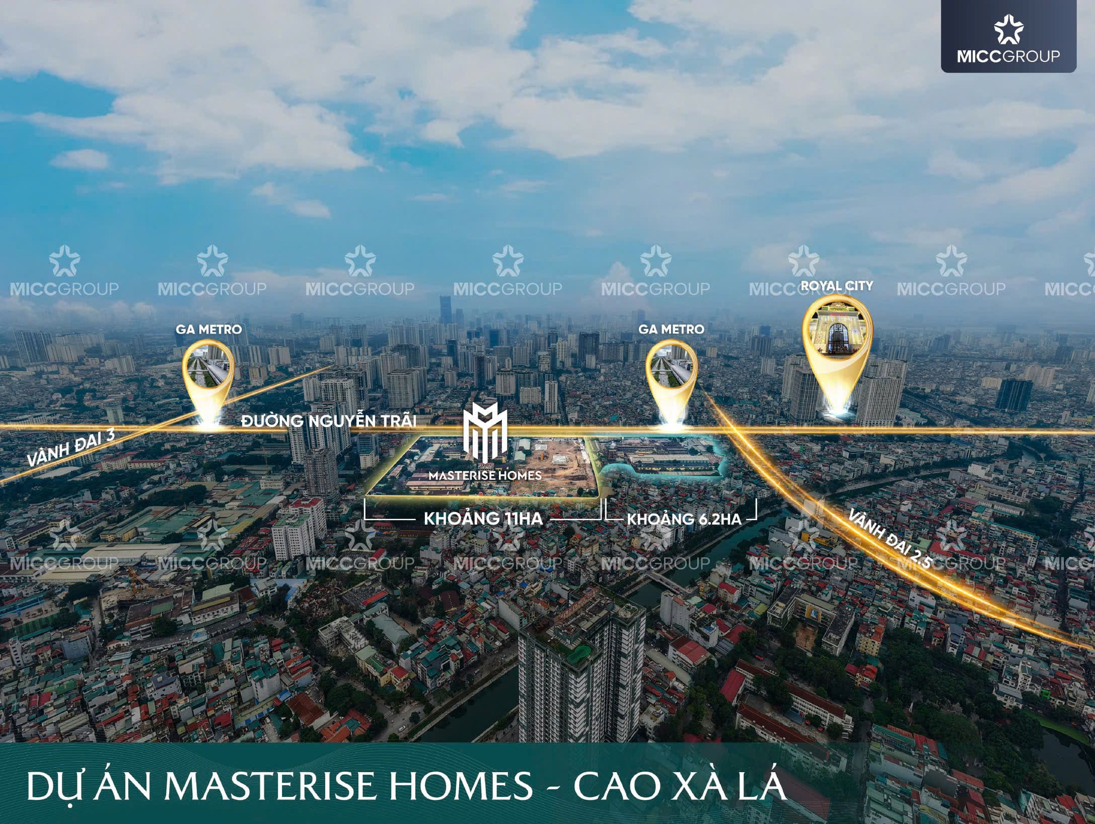 Vị trí thuận lợi của dự án lumiere nguyễn trãi