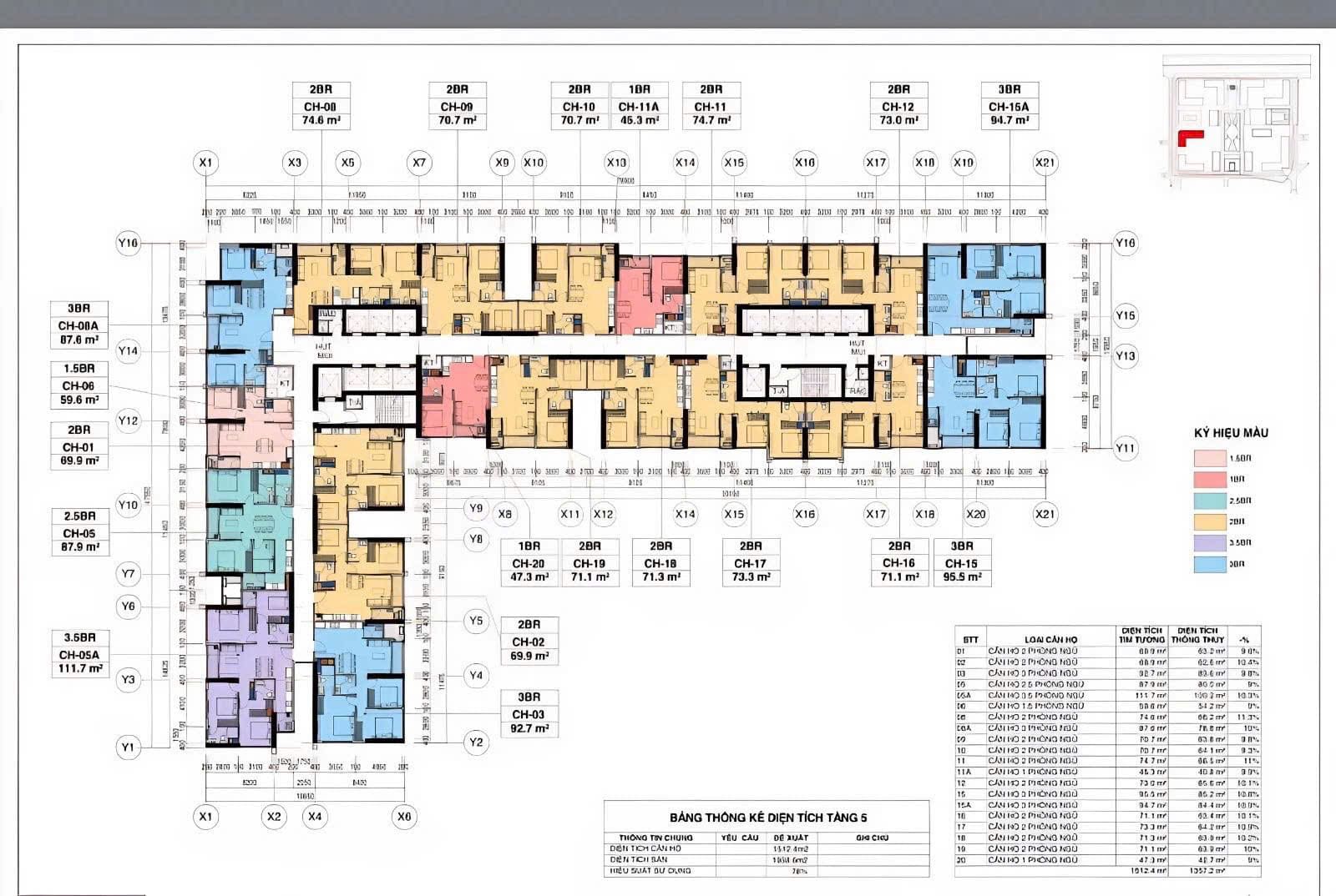 Thiết kế chung cư lumier Nguyễn Trãi