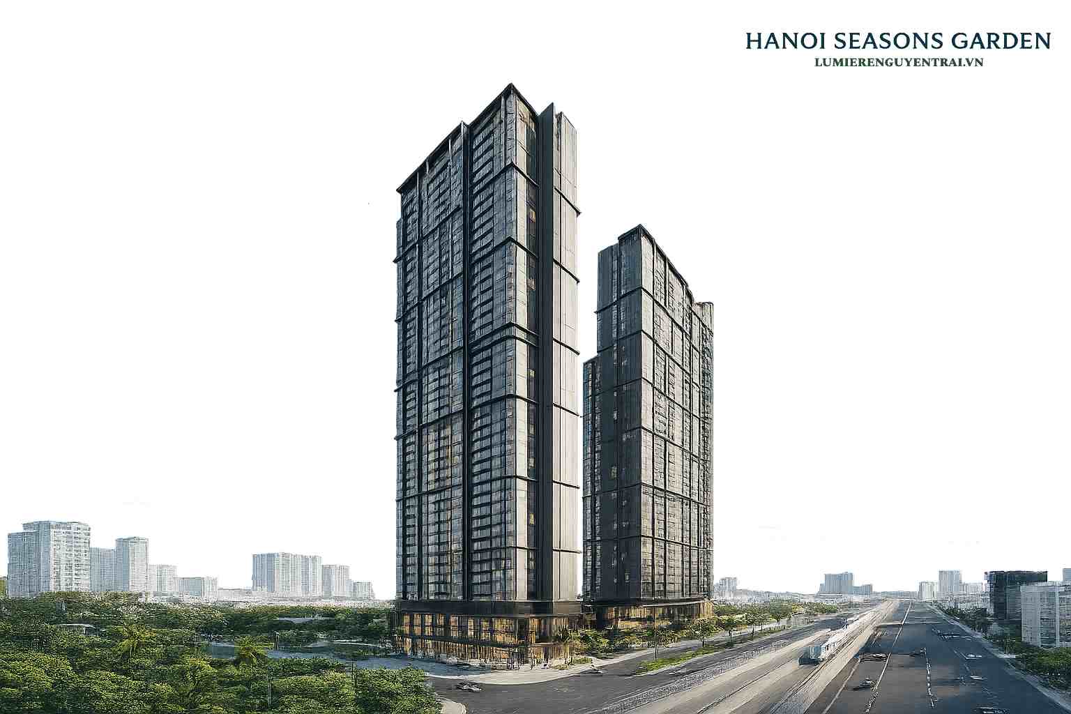 2-toa-petal-P1-P2-Lumiere-hanoi-seasons-garden-nguyen-trai-masterise-homes-cao-xa-la Phối cảnh Lumiere Hanoi Seasons Garden Nguyễn Trãi - Masterise Homes Cao Xà Lá